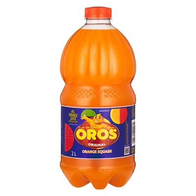 Brookes Oros Orange Squash 2L