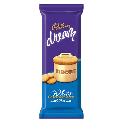 Cadbury Dream Biscuit Slab 80g