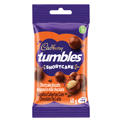 Cadbury Dairy Milk Tumbles Shortcake 60g