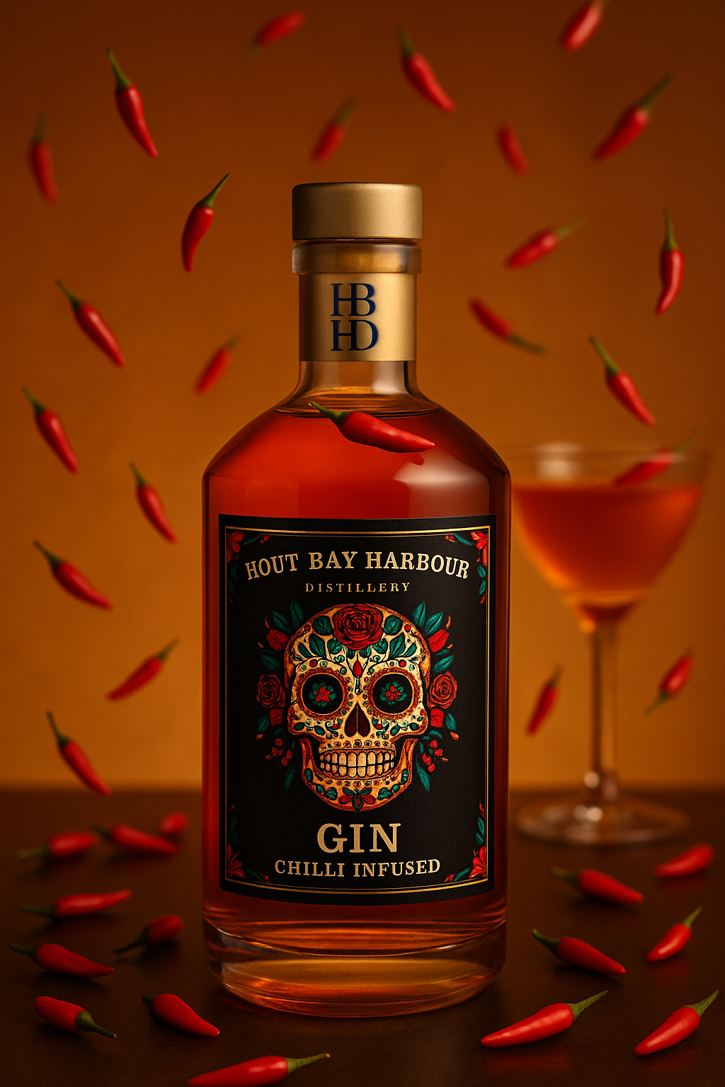 Hout Bay Harbour Chilli Infused 750ml