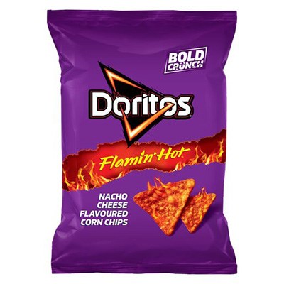 Doritos Nacho Cheese Flamin Hot 145g