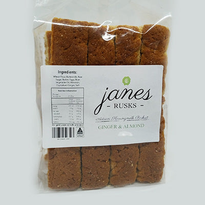 Janes Rusks - Ginger and Almond
