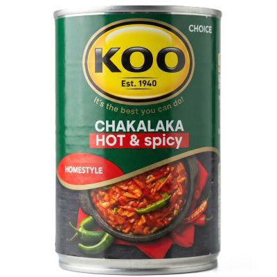 Koo Chakalaka Hot & Spicy 410g