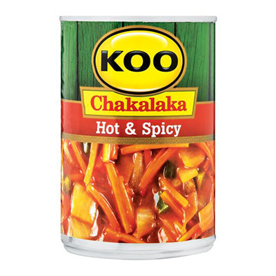 Springbok Spicy Koo Chakalaka Hot & Spicy 410g – Springbok Foods