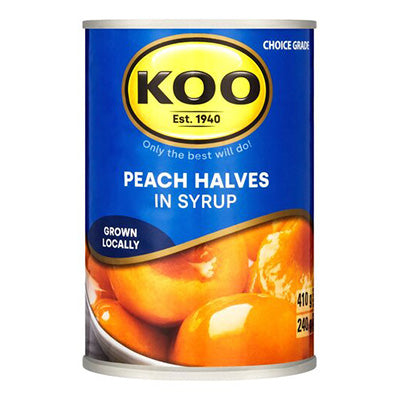 Koo Peach Halves 410g
