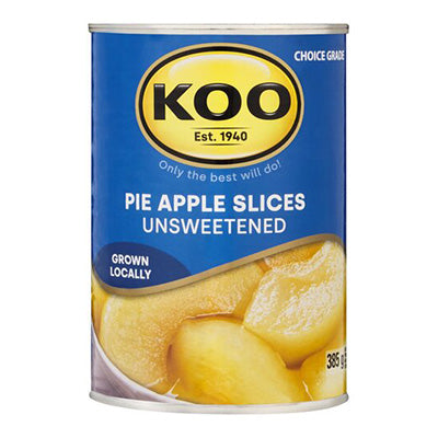 Koo Unsweetened Pie Apples 385g