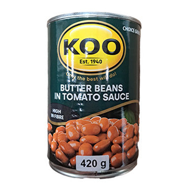 Koo Butter Beans in Tomato Sauce 420g