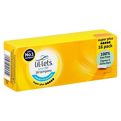 Lil-Lets Tampon Non Appl Super Plus 16 pack