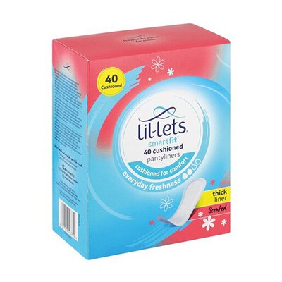 Lil-Lets Thick Panty Liner Scented 40 pack