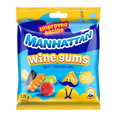 Manhattan Wine Gums 125g