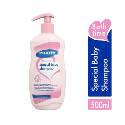Purity Baby Shampoo 500ml with pump