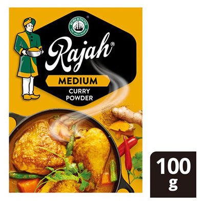 Rajah Medium Curry Powder 100g