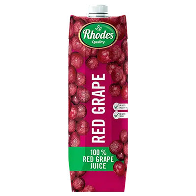 Rhodes Fruit Juice Red Grape 1L