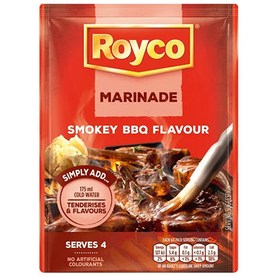 Royco Marinade Dry Smokey Barbeque 40g – Springbok Foods
