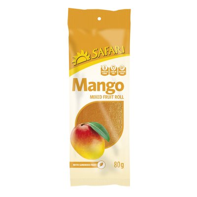 Safari Fruit Roll Mango 80g