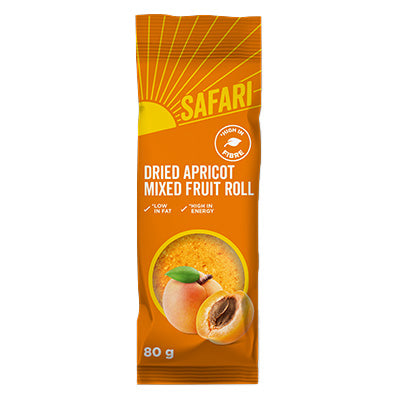 Safari Fruit Roll Apricot 80g