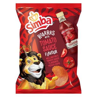 Simba Chips Tomato Sauce 120g