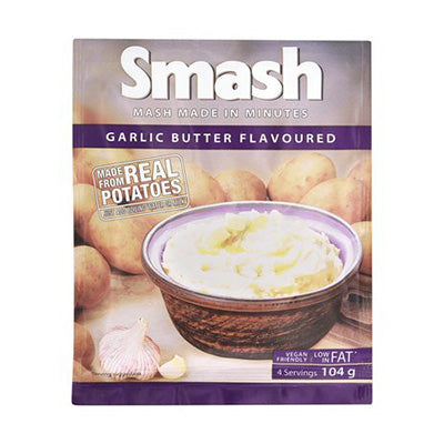 Smash Garlic & Butter 104g BB: 13/06/2023