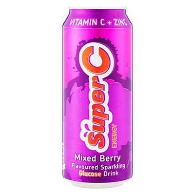 Super C Sparkling Mixed Berry 500ml