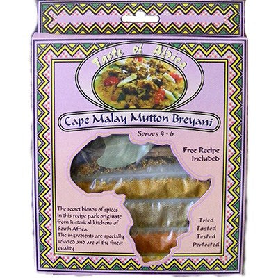 Taste of Africa Cape Malay Mutton Breyani 20g