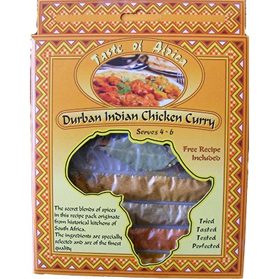 Taste of Africa Durban Indian Chicken Curry 20g