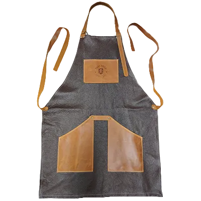 That Food Leather Apron Buffed Brown Long