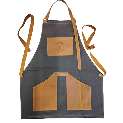 That Food Leather Apron Buffed Brown Standard