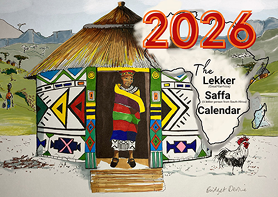 The Lekker Saffa Calendar 2026