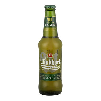 Windhoek Lager 330ml - BB: 31/10/2024