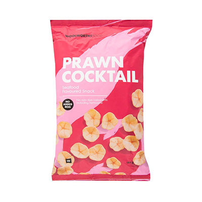 Woolworths Chips Prawn Cocktail 125g - BB: 17/02/2024