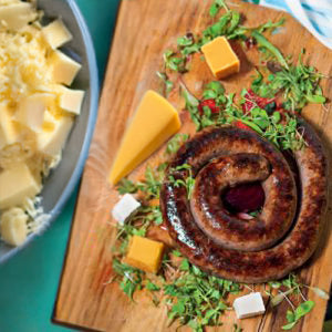 FROZEN Boerewors Cheese 1kg