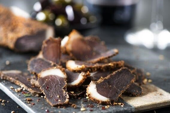Springbok Spicy Hot and Fatty Biltong 750g – Springbok Foods