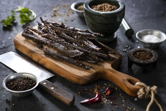 Biltong Plain Stokkies 750g – Springbok Foods