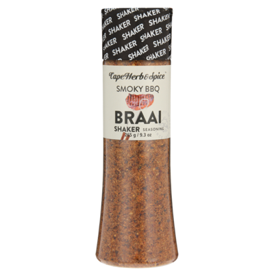 Cape Herb Shaker Smoky BBQ Braai 265g