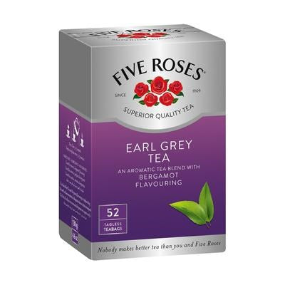 5 Roses Earl Grey Tea 52s 130g