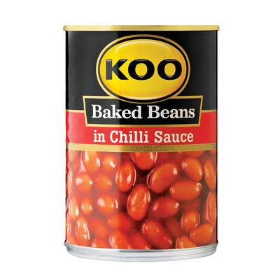 Koo Baked Beans in Chilli Sauce 420g