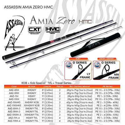 Amia ZERO 11''X Heavy Kob Special 2 piece