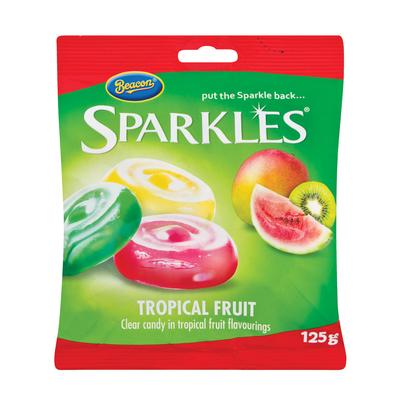 Beacon Sparkles Tropical Fruit 125g