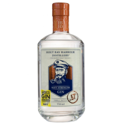 Hout Bay Harbour Navy Strength Gin 750ml