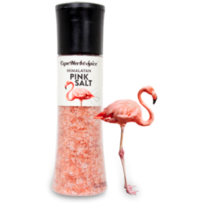 Large Grinder Pink Himalayan Salt 390g
