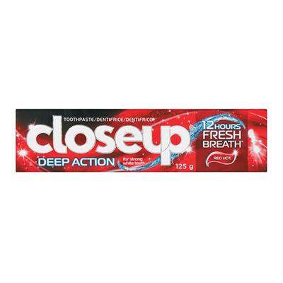 Close Up Toothpaste Red Hot 125g