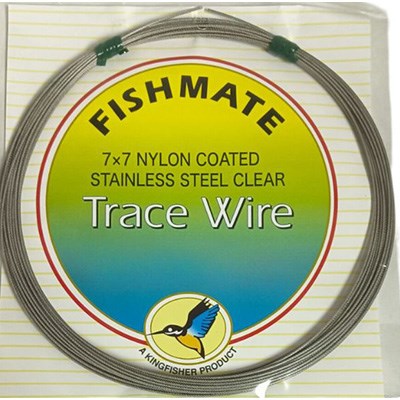 Fish Mate 7x7 Nylon Coated Clear 10M 200LB