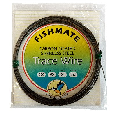 Fish Mate carbon coated wire 10m 200lb