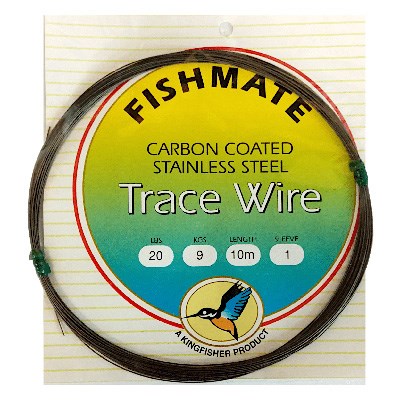 Fish Mate carbon coated wire 10m 20lb