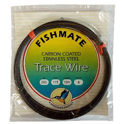 Fish Mate carbon coated wire 10m 250lb