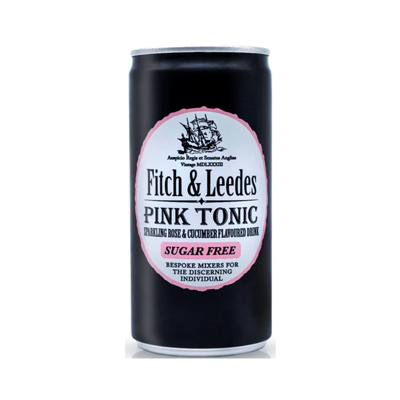 Fitch & Leedes Sugar Free Pink Tonic Water 200ml