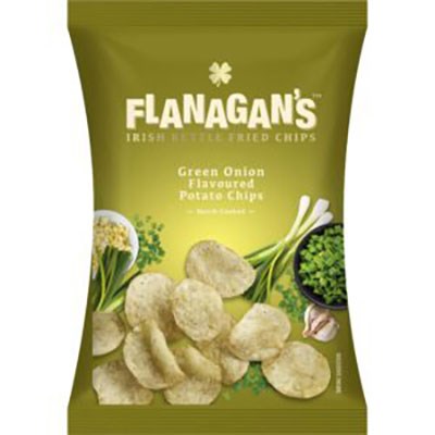 Willards Flanagans Kettle Gaelic Green Onion 120g - BB: 15/08/2023
