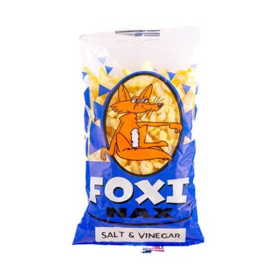 Foxi Nax Salt & Vinegar 75g - BB: 27/03/2024