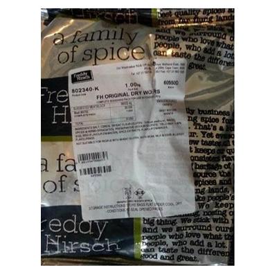 Freddy Hirsch Drywors Spice 1kg