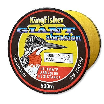 Giant Abrasion Nylon .55mm 21kg/46lb Gold 500m